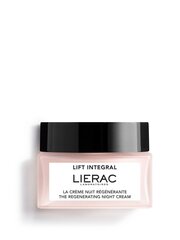 Lierac Lift Integral Regenerating Night Cream yövoide 50ml hinta ja tiedot | Kasvovoiteet | hobbyhall.fi