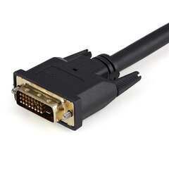 Startech DVI-D kaapeli DVISPL1DD, 0.3 m hinta ja tiedot | Kaapelit ja adapterit | hobbyhall.fi