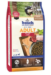 bosch Adult Lamb & Rice (High Premium) 1kg hinta ja tiedot | Koiran kuivaruoka | hobbyhall.fi