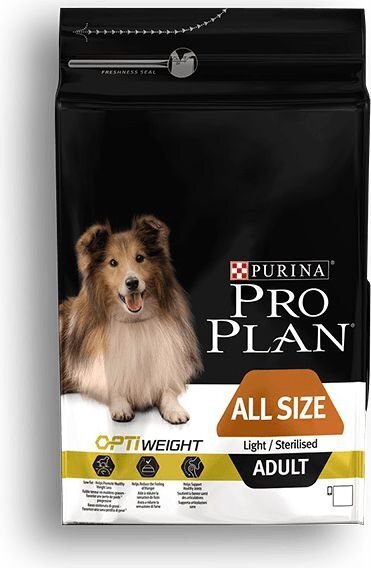 -PRO PLAN DOG AIKUINEN KAIKKIKOOT VAALET KANA 3KG hinta ja tiedot | Koiran kuivaruoka | hobbyhall.fi