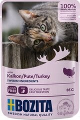 Bozita konservai katėms su kalakutiena, 85 g hinta ja tiedot | Kissanruoka | hobbyhall.fi