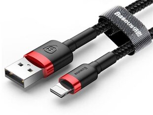 USB - Lightning kaapelijalusta, 2.4A, 1m CALKLF-B09 hinta ja tiedot | Baseus Kodinkoneet ja kodinelektroniikka | hobbyhall.fi