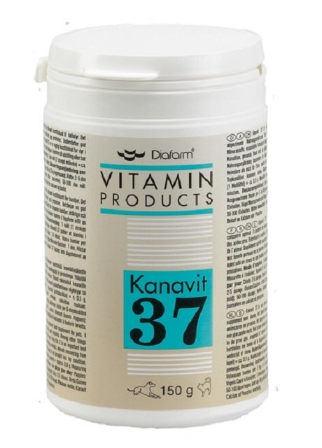 Ravintolisä koirille Diafarm Kanavit, 150 g hinta ja tiedot | Koiran terveys ja hyvinvointi | hobbyhall.fi