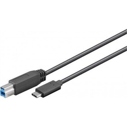 Goobay USB 3.0 cable 67986 1 m, Black hinta ja tiedot | Kaapelit ja adapterit | hobbyhall.fi
