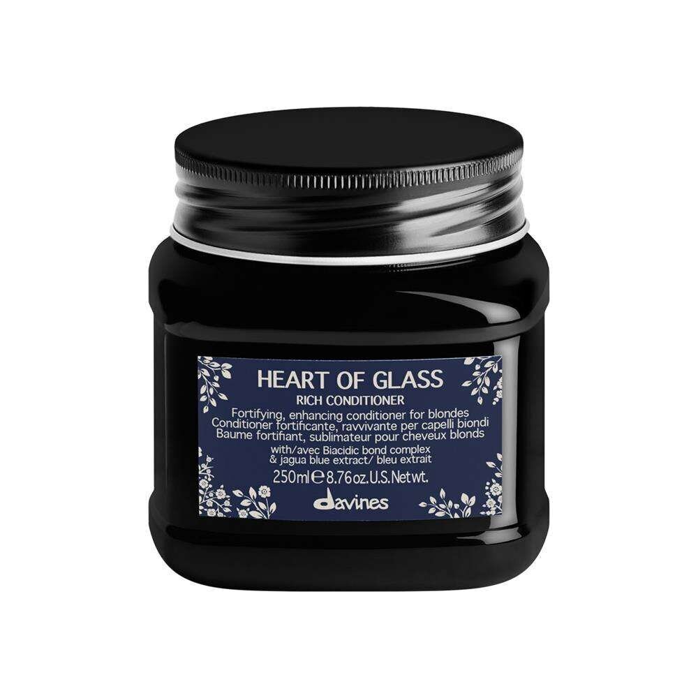 Davines Heart of Glass Rich Conditioner vahvistava hoitoaine vaaleille hiuksille, 250ml hinta ja tiedot | Hoitoaineet | hobbyhall.fi