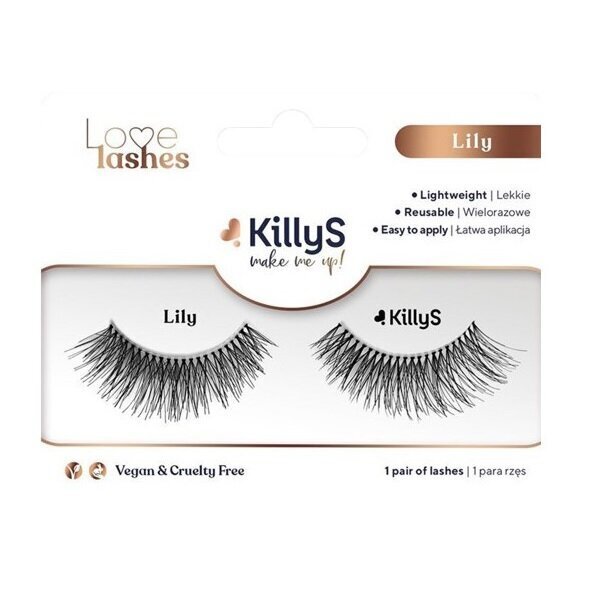 Killys Make Me Up! tekoripset Love lashes Lily hinta ja tiedot | Irtoripset ja ripsentaivuttimet | hobbyhall.fi