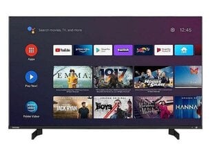 Toshiba 50" 4K UHD Android TV 50UA5D63DG hinta ja tiedot | Toshiba Televisiot ja lisätarvikkeet | hobbyhall.fi