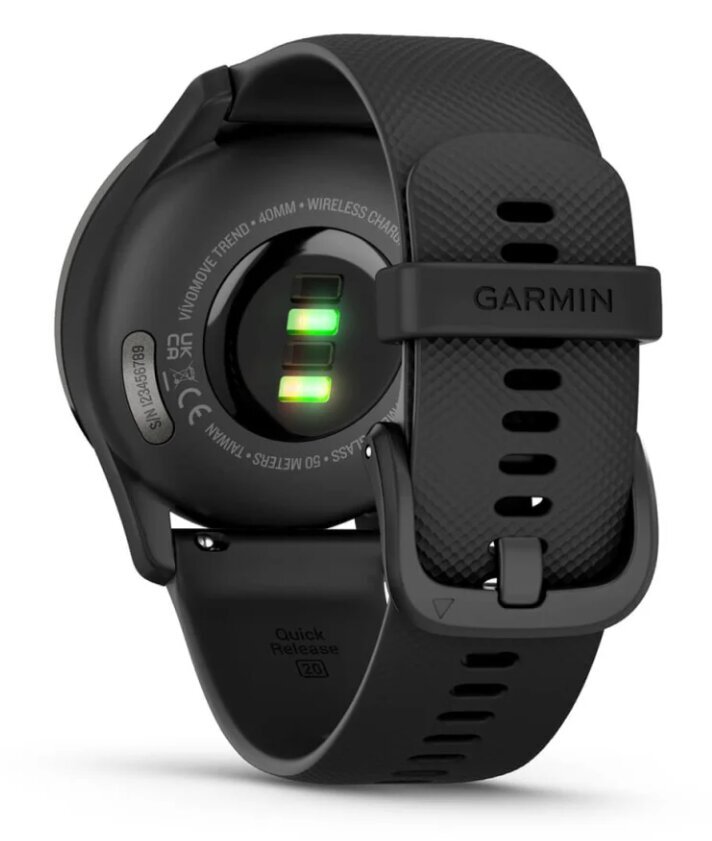 Garmin vivomove Trend Grafiitinharmaa 010-02665-00 hinta ja tiedot | Älykellot | hobbyhall.fi