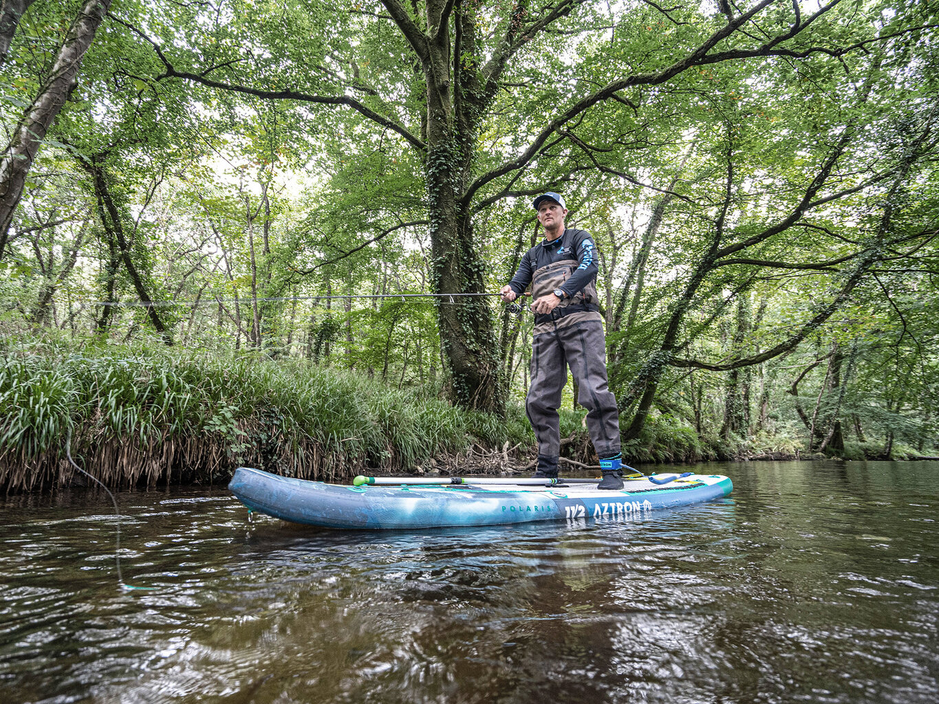 Pripučiama Irklentė Aztron Polaris Adventure Fishing Sup 11.4 hinta ja tiedot | SUP-laudat | hobbyhall.fi