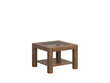 BRW Rumbi 2 - Sohvapöytä, 64 cm, ruskean värinen hinta ja tiedot | Sohvapöydät | hobbyhall.fi