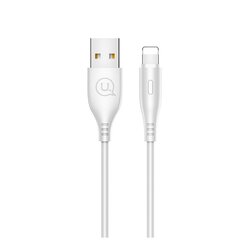 Kaapeli Usams SJ266USB01, USB A - Lightning 8pin, 1 m hinta ja tiedot | Kaapelit ja adapterit | hobbyhall.fi