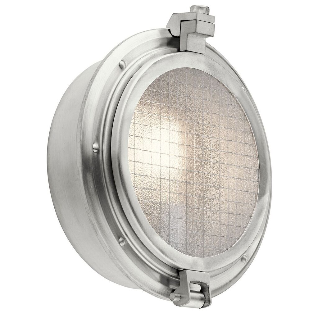 Elstead Lighting Clearpoint KL-CLEARPOINT -ulkoseinävalaisin, 28 x 13,3 x 31,1 cm, E27, hopea hinta ja tiedot | Puutarha- ja ulkovalot | hobbyhall.fi