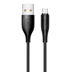 Kaapeli Usams SJ268USB01, USB A - micro USB, 1 m hinta ja tiedot | Kaapelit ja adapterit | hobbyhall.fi