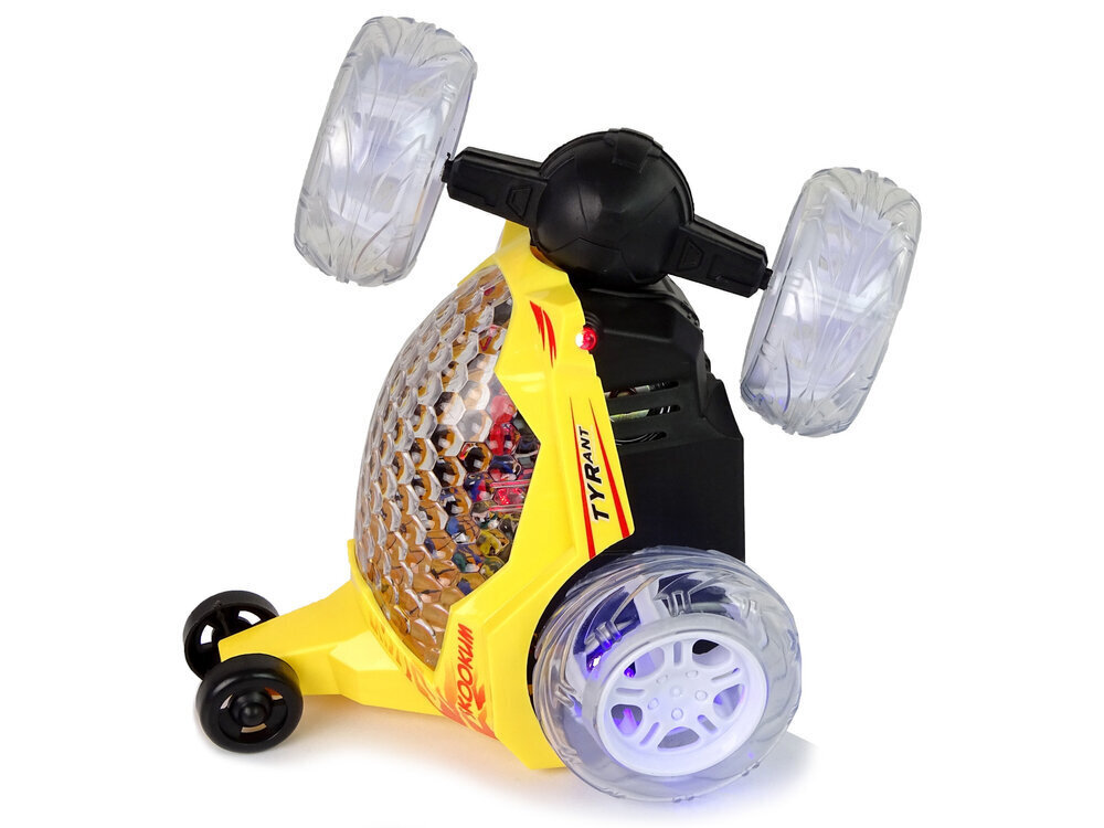 Lean Toys Kauko-ohjattava auto, keltainen hinta ja tiedot | Poikien lelut | hobbyhall.fi