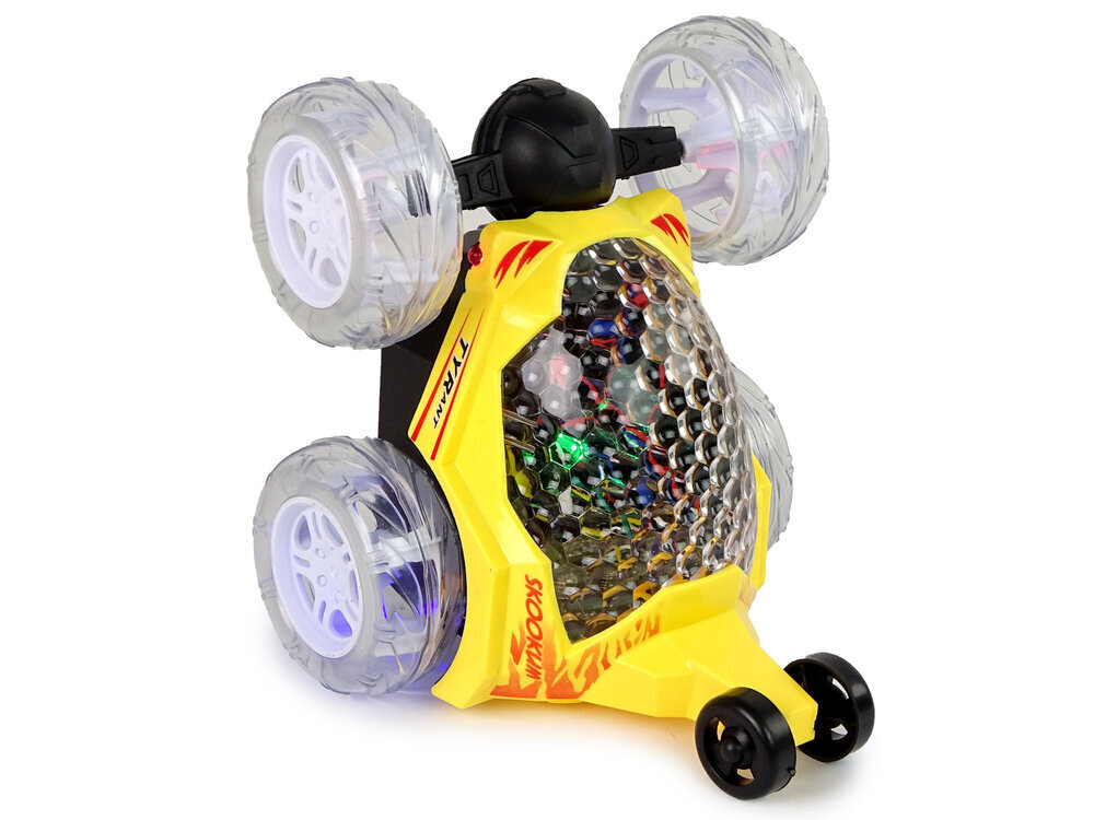 Lean Toys Kauko-ohjattava auto, keltainen hinta ja tiedot | Poikien lelut | hobbyhall.fi