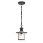 Elstead Lighting Riverwood KL-RIVERWOOD8-M -ulkoriippuvalaisin, 20,3 x 30,1 cm, E27, sinkki / harmaa / kirkas hinta ja tiedot | Puutarha- ja ulkovalot | hobbyhall.fi