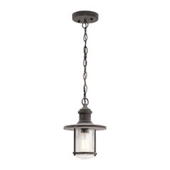 Elstead Lighting Riverwood KL-RIVERWOOD8-M -ulkoriippuvalaisin, 20,3 x 30,1 cm, E27, sinkki / harmaa / kirkas hinta ja tiedot | Puutarha- ja ulkovalot | hobbyhall.fi