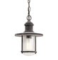 Elstead Lighting Riverwood KL-RIVERWOOD8-M -ulkoriippuvalaisin, 20,3 x 30,1 cm, E27, sinkki / harmaa / kirkas hinta ja tiedot | Puutarha- ja ulkovalot | hobbyhall.fi