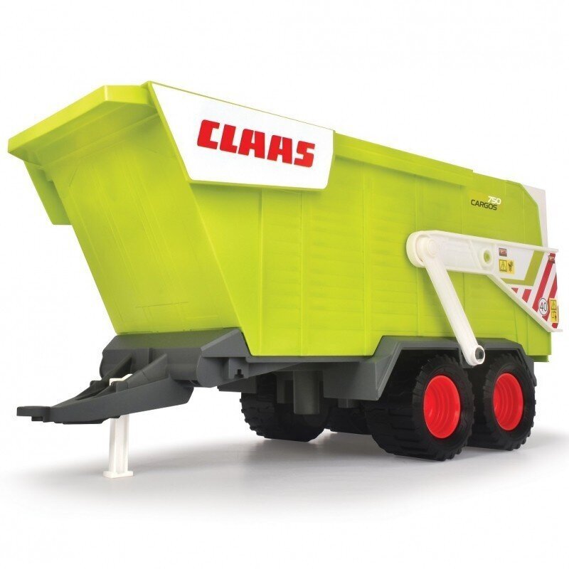 Iso Claas-traktori perävaunulla, Dickie Toys Claas, 64cm hinta ja tiedot | Poikien lelut | hobbyhall.fi