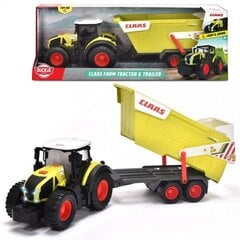 Iso Claas-traktori perävaunulla, Dickie Toys Claas, 64cm hinta ja tiedot | Simba Dickie Toys Lapset | hobbyhall.fi