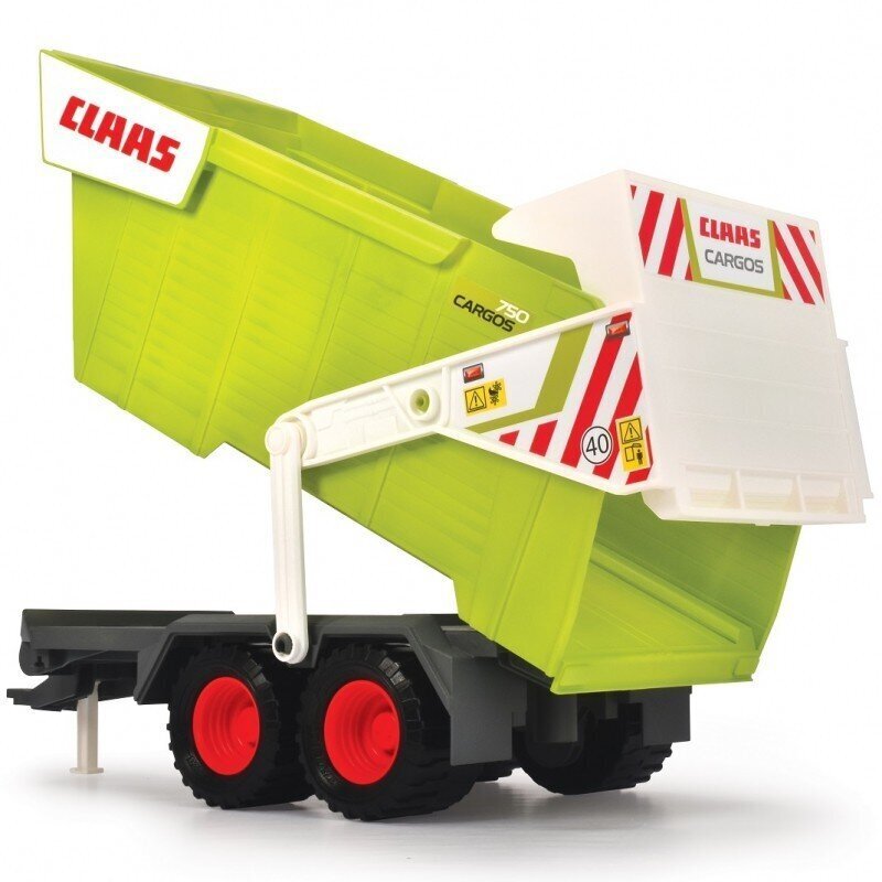 Iso Claas-traktori perävaunulla, Dickie Toys Claas, 64cm hinta ja tiedot | Poikien lelut | hobbyhall.fi