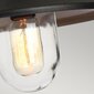 Elstead Lighting Klampenborg KLAMPENBORG8-BK -ulkoriippuvalaisin, 27,5 x 27,5 x 26 cm, E27, musta / kirkas läpinäkyvä hinta ja tiedot | Puutarha- ja ulkovalot | hobbyhall.fi