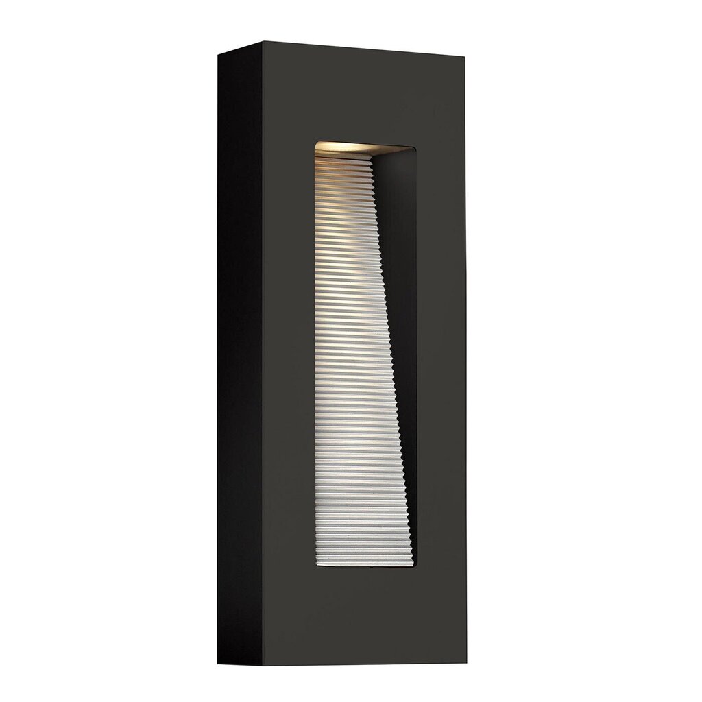 Elstead Lighting Luna HK-LUNA-M-SK -ulkoseinävalaisin, 15,2 x 8,9 x 40,9 cm, LED, musta hinta ja tiedot | Puutarha- ja ulkovalot | hobbyhall.fi