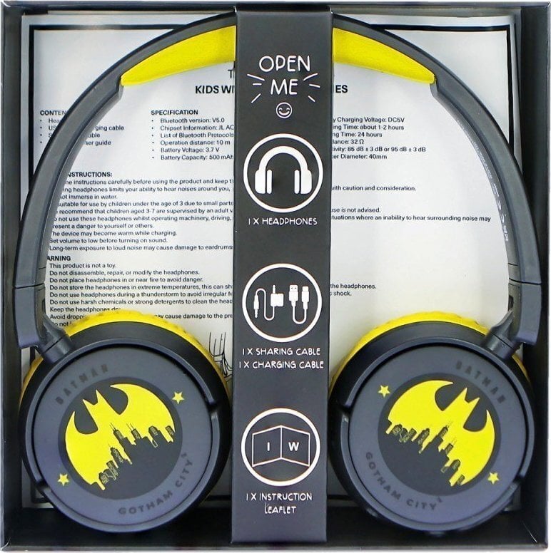 OTL DC Comics Batman Gotham hinta ja tiedot | Kuulokkeet | hobbyhall.fi