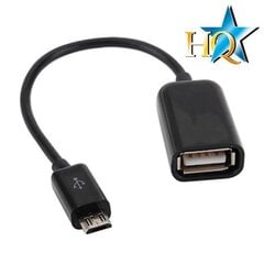 OTG USB adapter HQ 15cm hinta ja tiedot | Adapterit | hobbyhall.fi