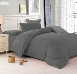 3 osainen vuodevaatesetti Prestige Collection Dimgray, 230x220 cm hinta ja tiedot | Pussilakanat ja tyynyliinat | hobbyhall.fi