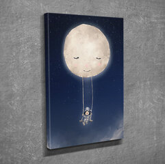 Jäljennös Moon swing hinta ja tiedot | Taulut | hobbyhall.fi