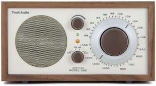 Tivoli Audio Model One -radio, pähkinä hinta ja tiedot | Kelloradiot ja herätyskellot | hobbyhall.fi