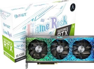 Palit GeForce RTX 3070 Ti GameRock (LHR) hinta ja tiedot | Näytönohjaimet | hobbyhall.fi