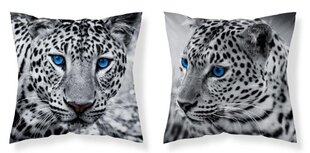 Koristetyynynpäällinen Leopard hinta ja tiedot | Koristetyynyt ja tyynynpäälliset | hobbyhall.fi