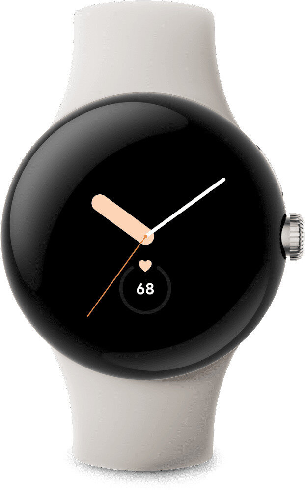 Google Pixel Watch Silver hinta ja tiedot | Älykellot | hobbyhall.fi