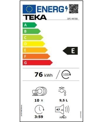 Teka DFI44700 hinta ja tiedot | Astianpesukoneet | hobbyhall.fi