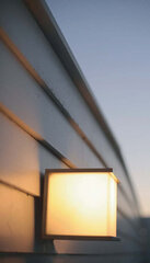 Elstead Lighting Torsten TORSTEN-SQ-ulkoseinävalaisin, 17,1 x 16,5 x 16,5 cm, E27, tummanharmaa / valkoinen hinta ja tiedot | Puutarha- ja ulkovalot | hobbyhall.fi