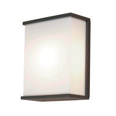 Elstead Lighting Torsten TORSTEN-TALL-ulkoseinävalaisin, 20 x 10,5 x 25 cm, E27, tummanharmaa / valkoinen hinta ja tiedot | Puutarha- ja ulkovalot | hobbyhall.fi