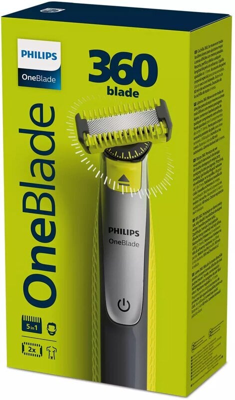 Philips OneBlade 360 QP2830/20 hinta ja tiedot | Parranajokoneet | hobbyhall.fi