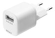 Deltaco USB-AC181, USB-A, 2,4 A, 1 m USB-A Lightning-kaapeli hinta ja tiedot | Puhelimen laturit | hobbyhall.fi