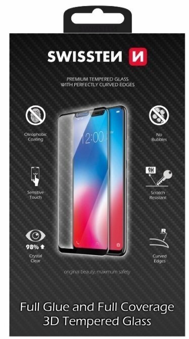 Swissten Ultra mallille Xiaomi 12 Pro 5G Black hinta ja tiedot | Näytönsuojakalvot ja -lasit | hobbyhall.fi