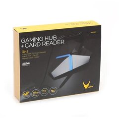 Omega OUHCRG2 USB 2.0 Combo Gaming Hub 3-porttinen + microSD-kortinlukija hinta ja tiedot | Varr Tietokoneet ja pelaaminen | hobbyhall.fi