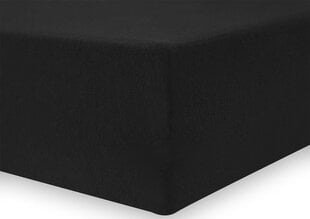 Muotoon ommeltu lakana DecoKing Jersey Nephrite Black Collection, 160x200 cm hinta ja tiedot | Lakanat | hobbyhall.fi