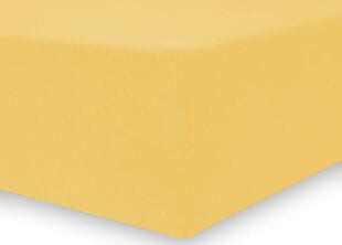 Muotoon ommeltu lakana DecoKing Jersey Nephrite Orange Collection, 140x200 cm hinta ja tiedot | Lakanat | hobbyhall.fi