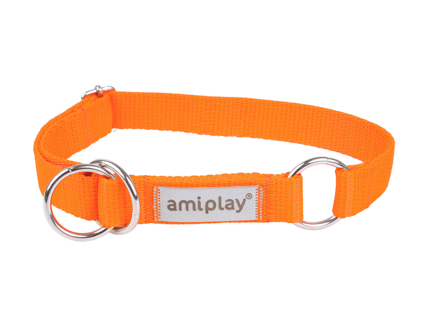 Amiplay puolikuristava kaulapanta Samba, L, Orange hinta ja tiedot | Koiran valjaat ja kaulapannat | hobbyhall.fi