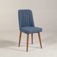 Ruokailutuoli Kalune Design 869, ruskea/sininen hinta ja tiedot | Ruokapöydän tuolit | hobbyhall.fi