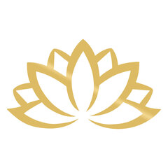 Metallinen seinäkoriste Lotus Flower 2 Gold, 60x35 cm hinta ja tiedot | Sisustustuotteet | hobbyhall.fi