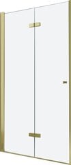 Suihkuovet Mexen Lima 70,80,90,100x190 cm, kultainen hinta ja tiedot | Suihkuseinät ja -ovet | hobbyhall.fi