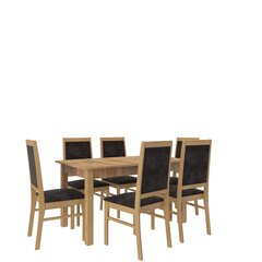 Ruokailuryhmä ADRK Furniture Rodos 25, ruskea hinta ja tiedot | ADRK Furniture Keittiön kalusteet | hobbyhall.fi