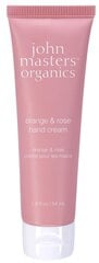 Käsivoide John Masters Organics Orange & Rose Hand Cream, 54 ml hinta ja tiedot | Vartalovoiteet ja -emulsiot | hobbyhall.fi